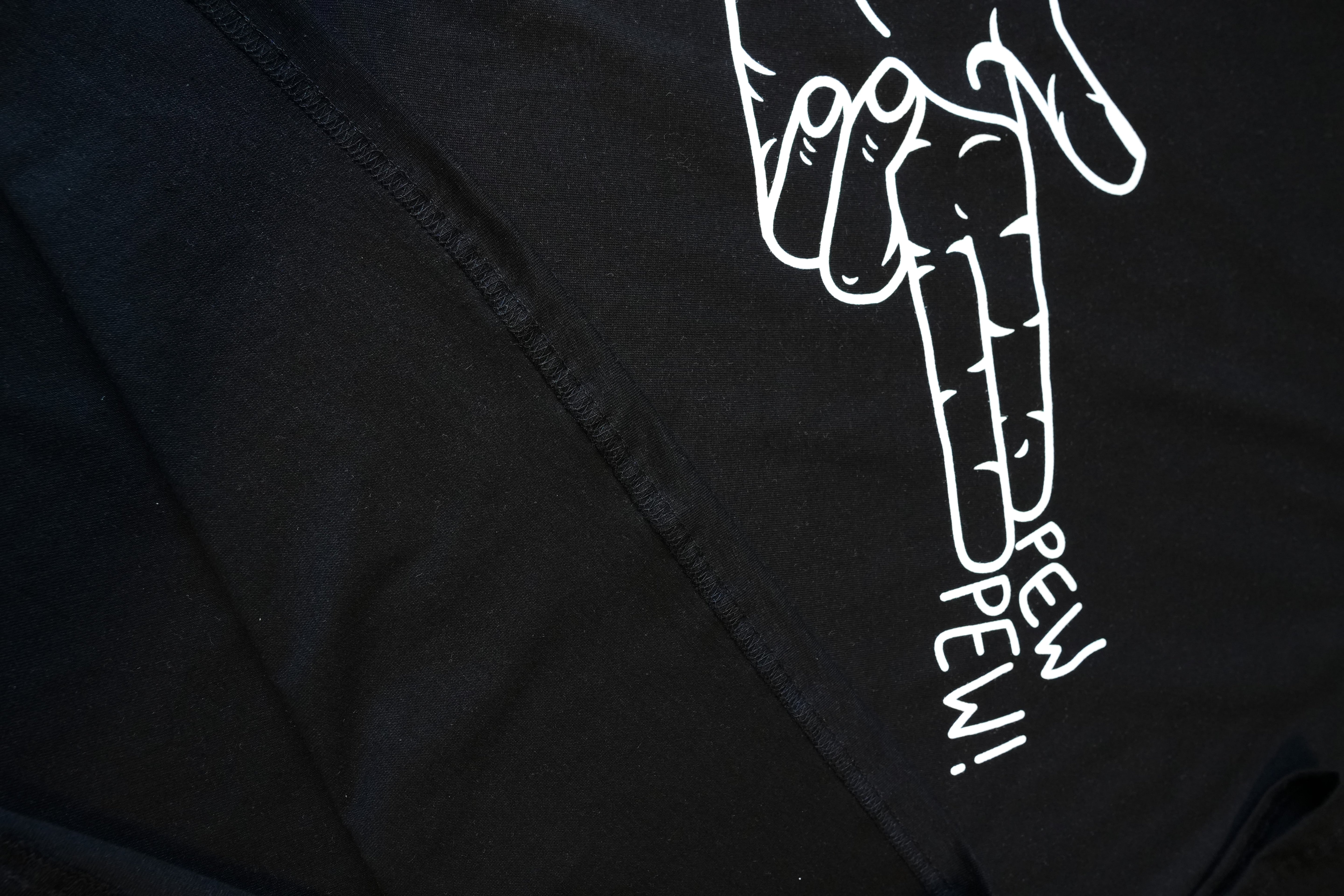 Pew Pew (pigment printed TShirt)