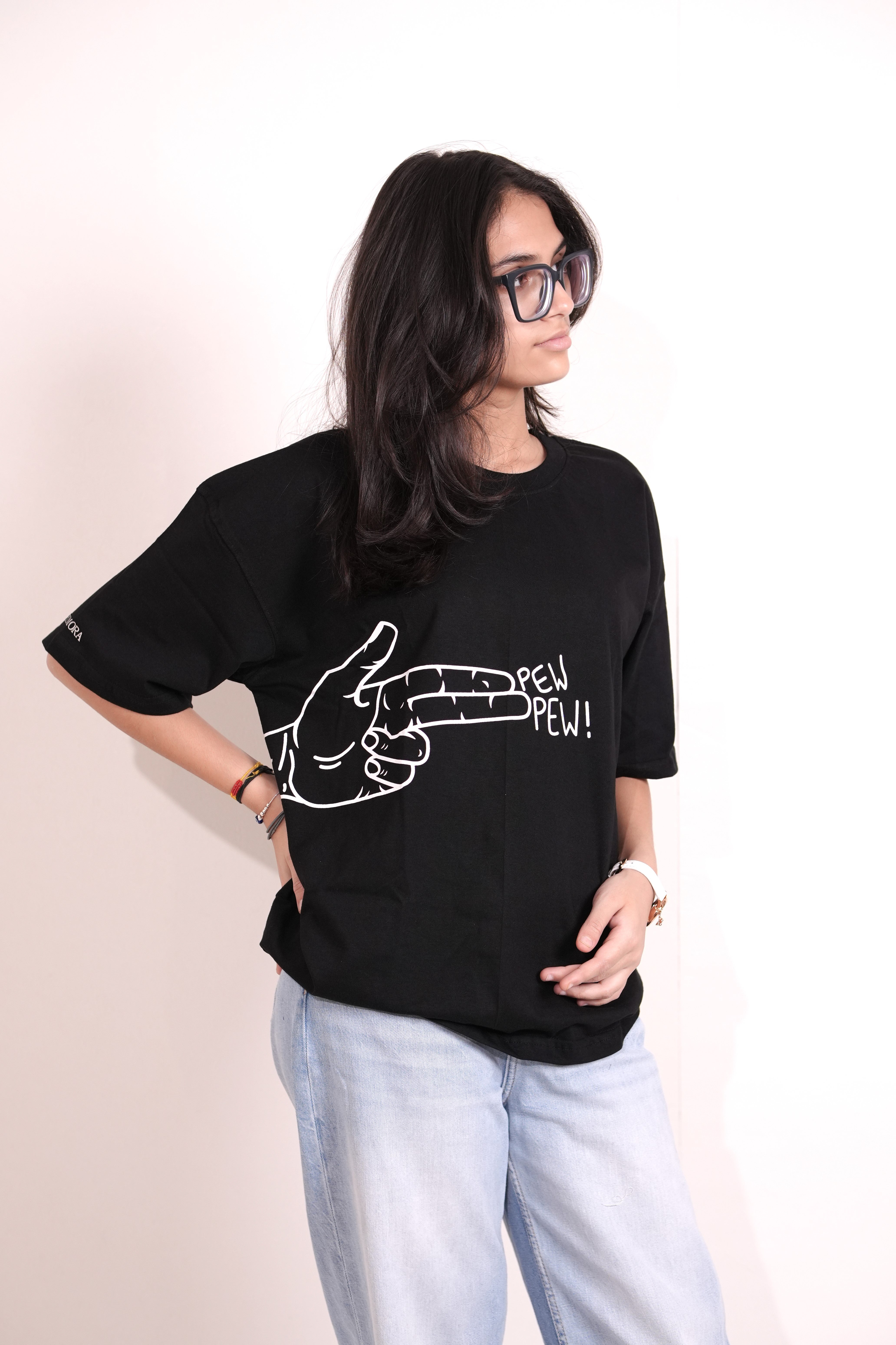Pew Pew (pigment printed TShirt)
