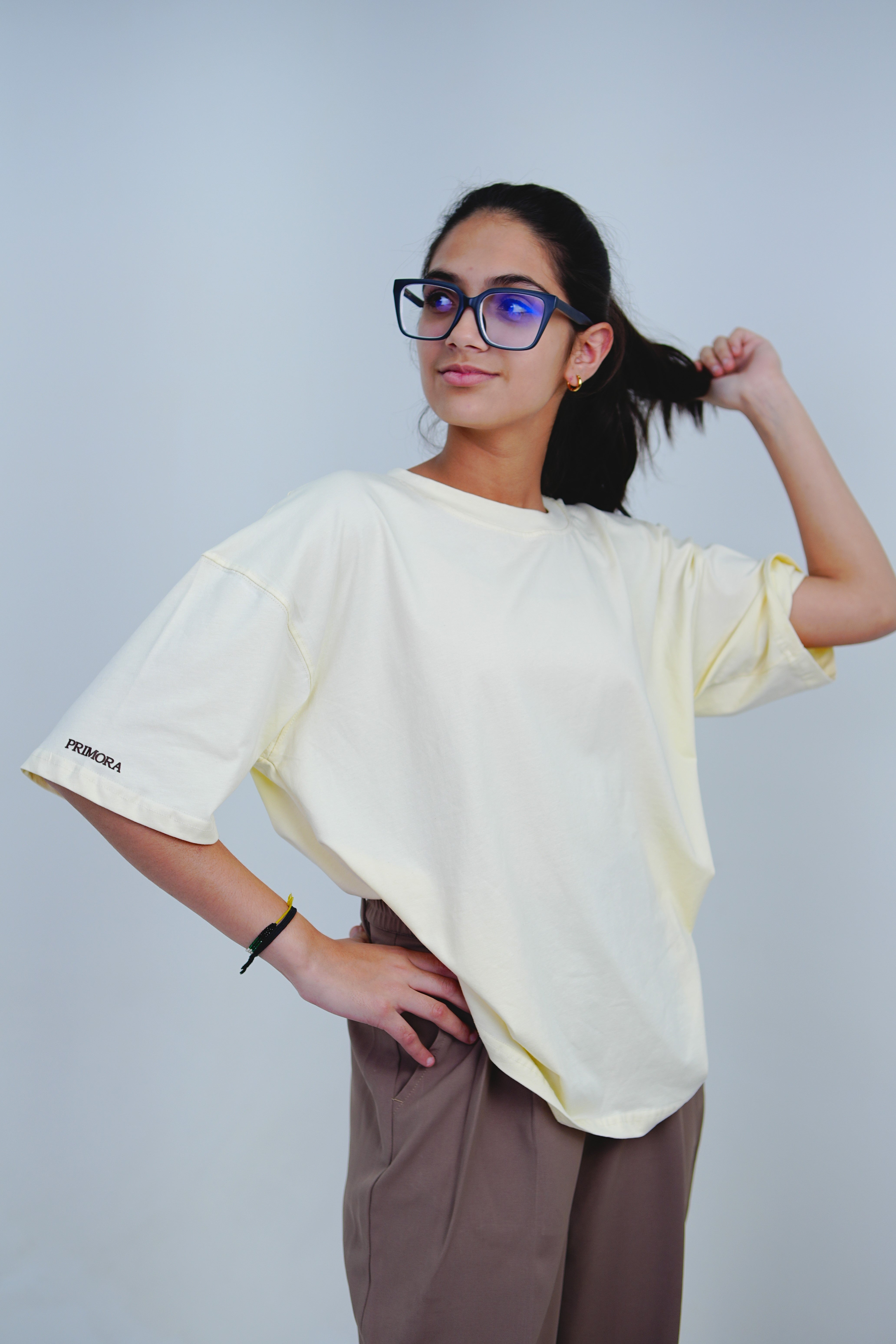 Supreme Cotton Stretch - Butter Cream (Pack of 1 TShirt)