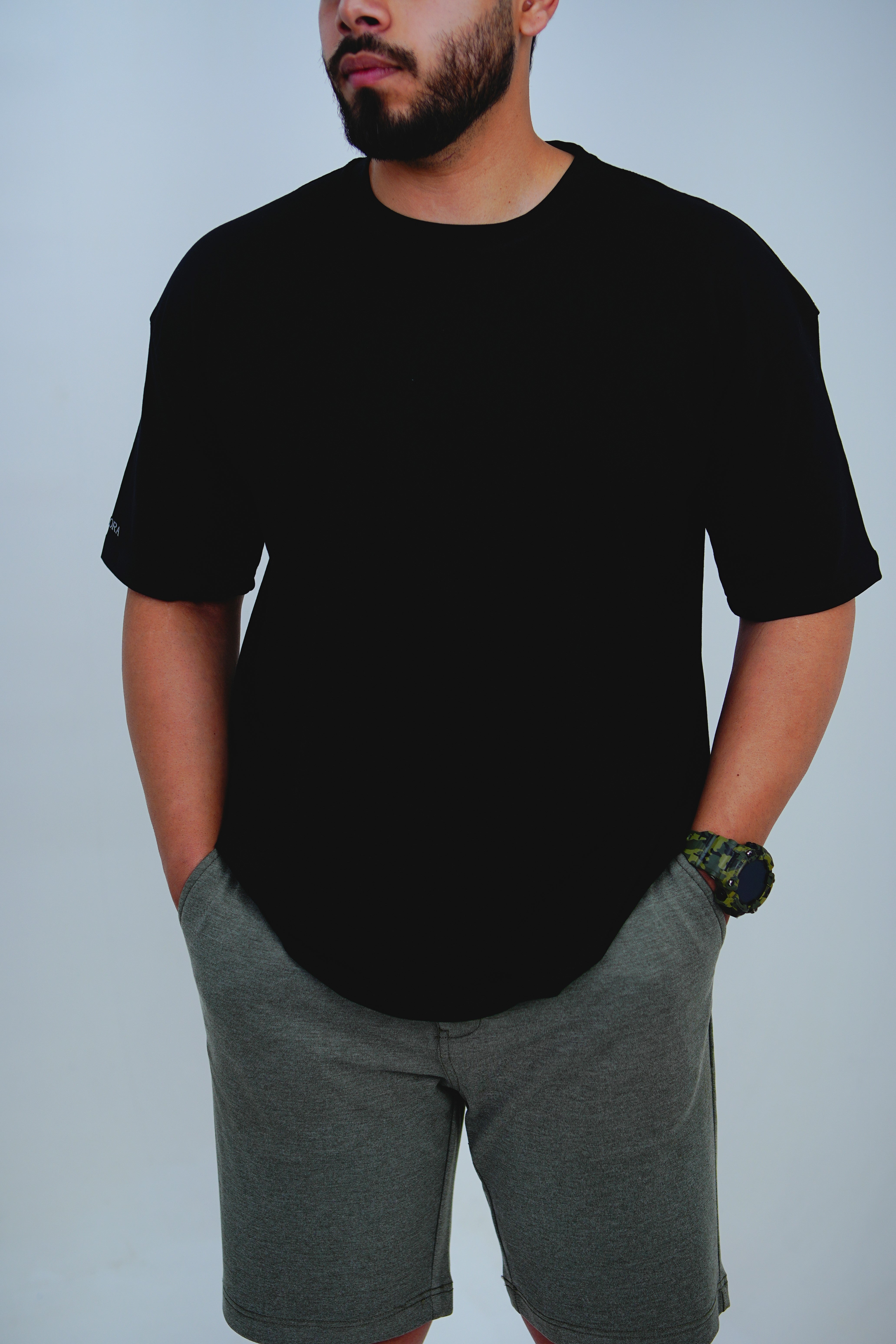 Supreme Cotton Stretch - Onyx (Pack of 1 TShirt)