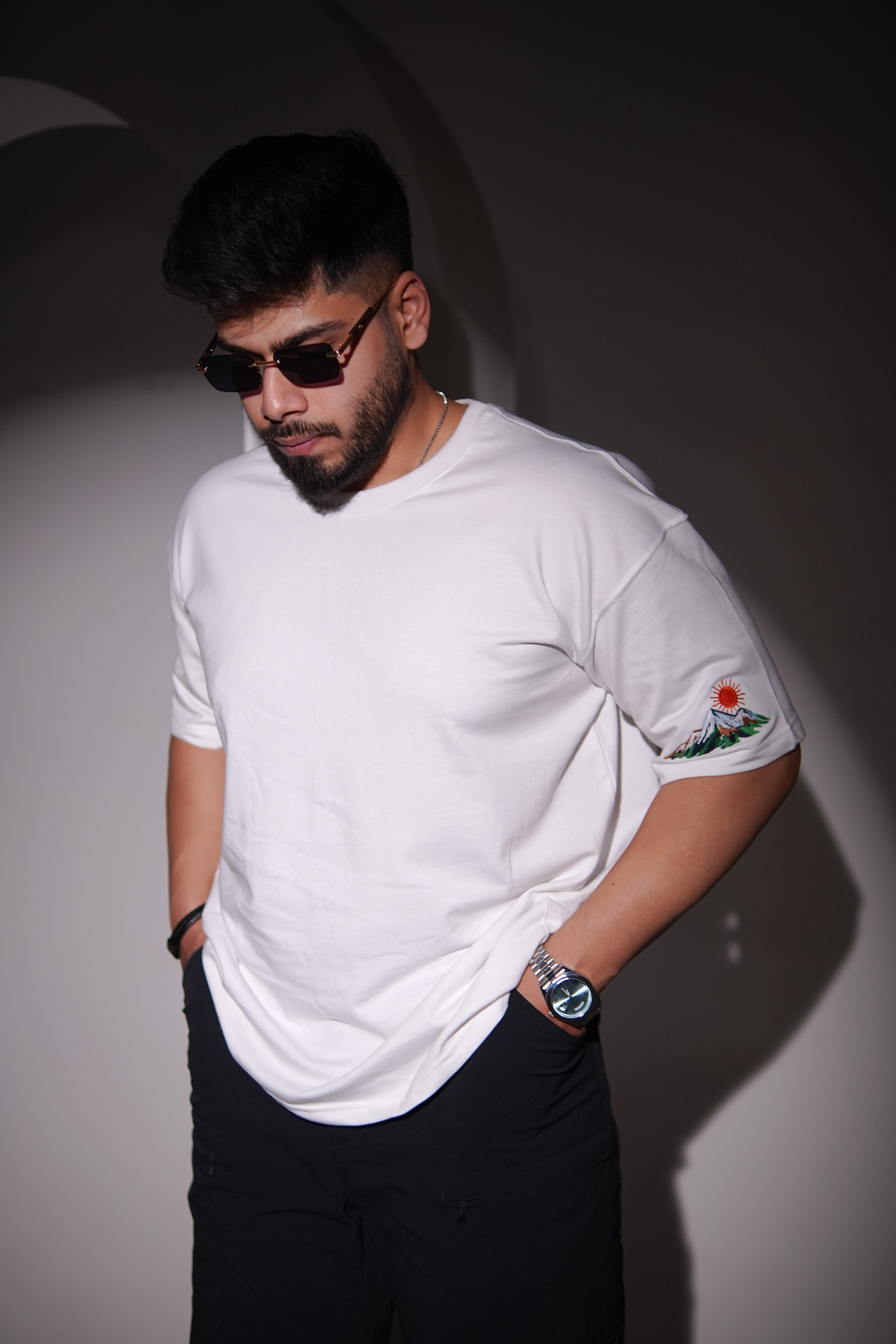 Rise and Shine (TShirt with premium thread embroidery)