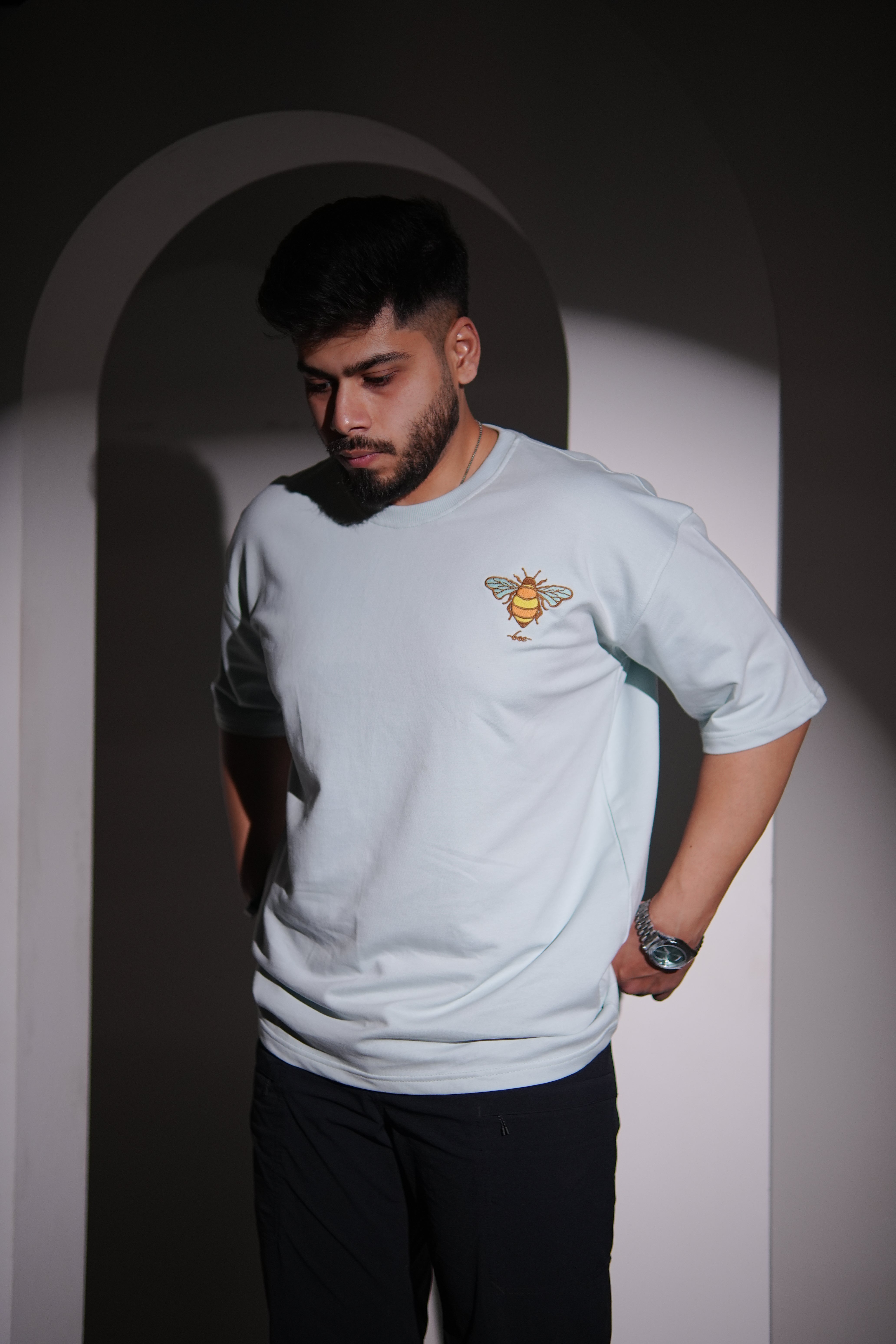 Bee Yourself (premium thread embroidered)