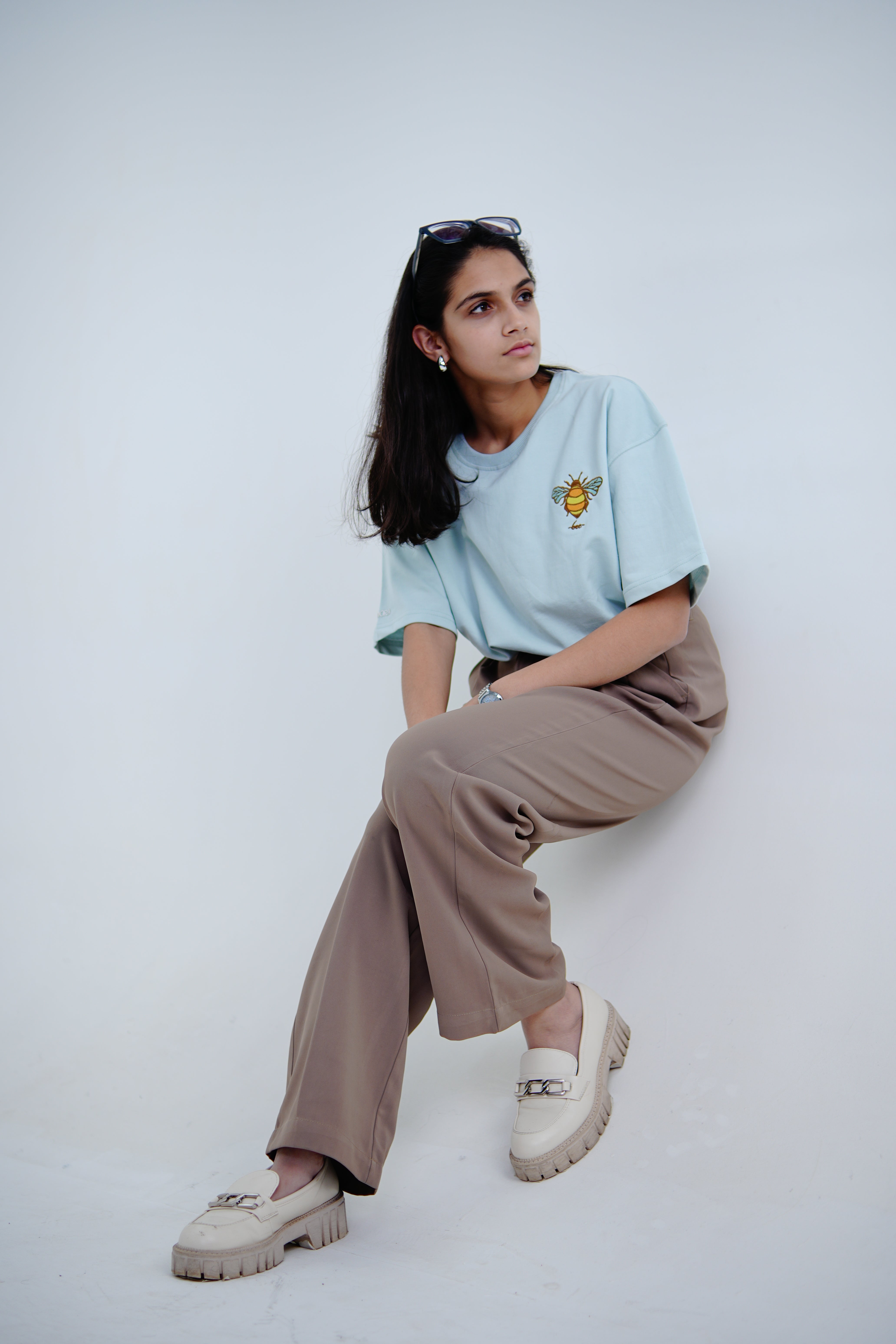 Bee Yourself (premium thread embroidered)