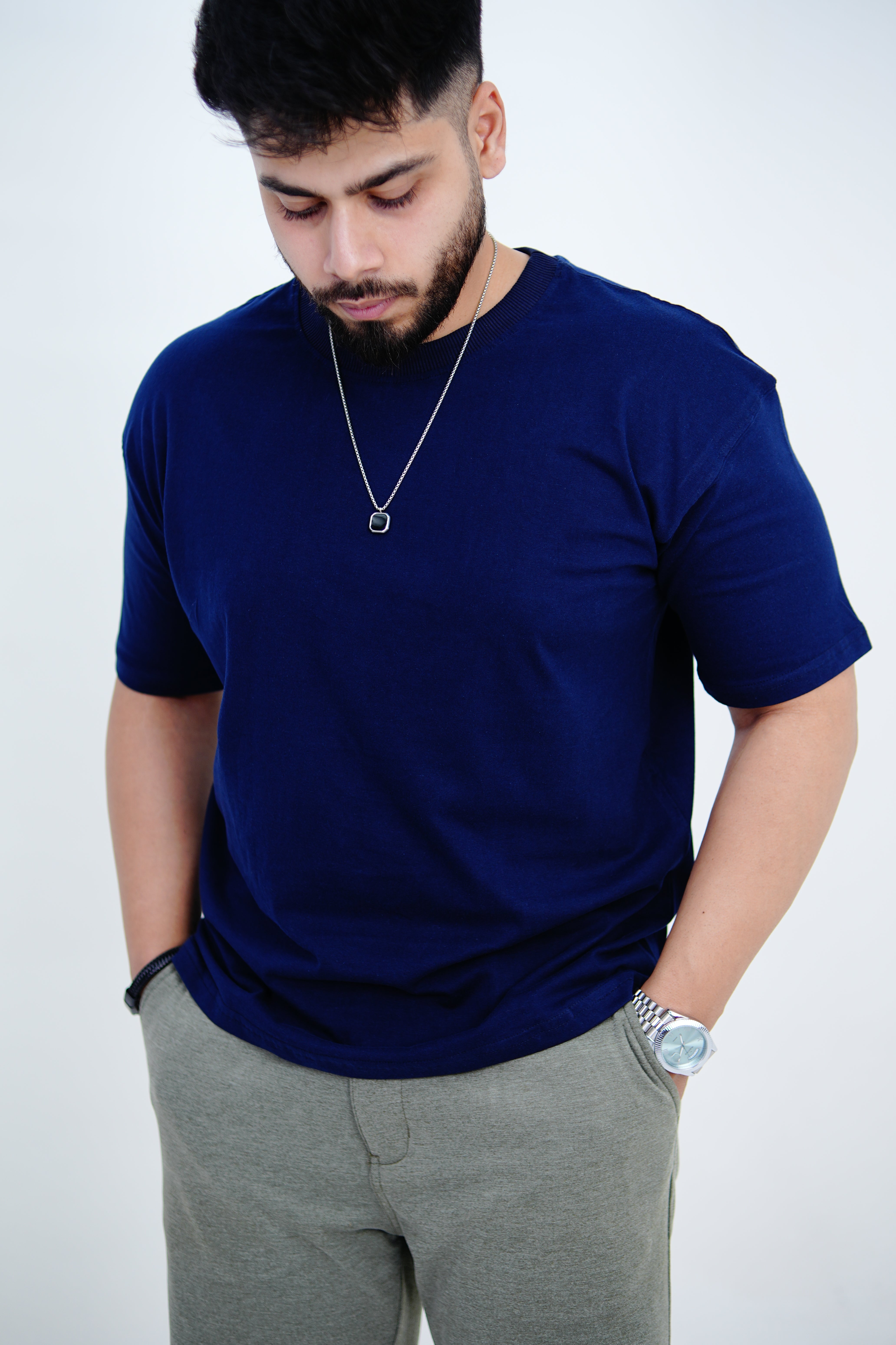Supreme Cotton Stretch - Petrol Teal (Pack of 1 TShirt)