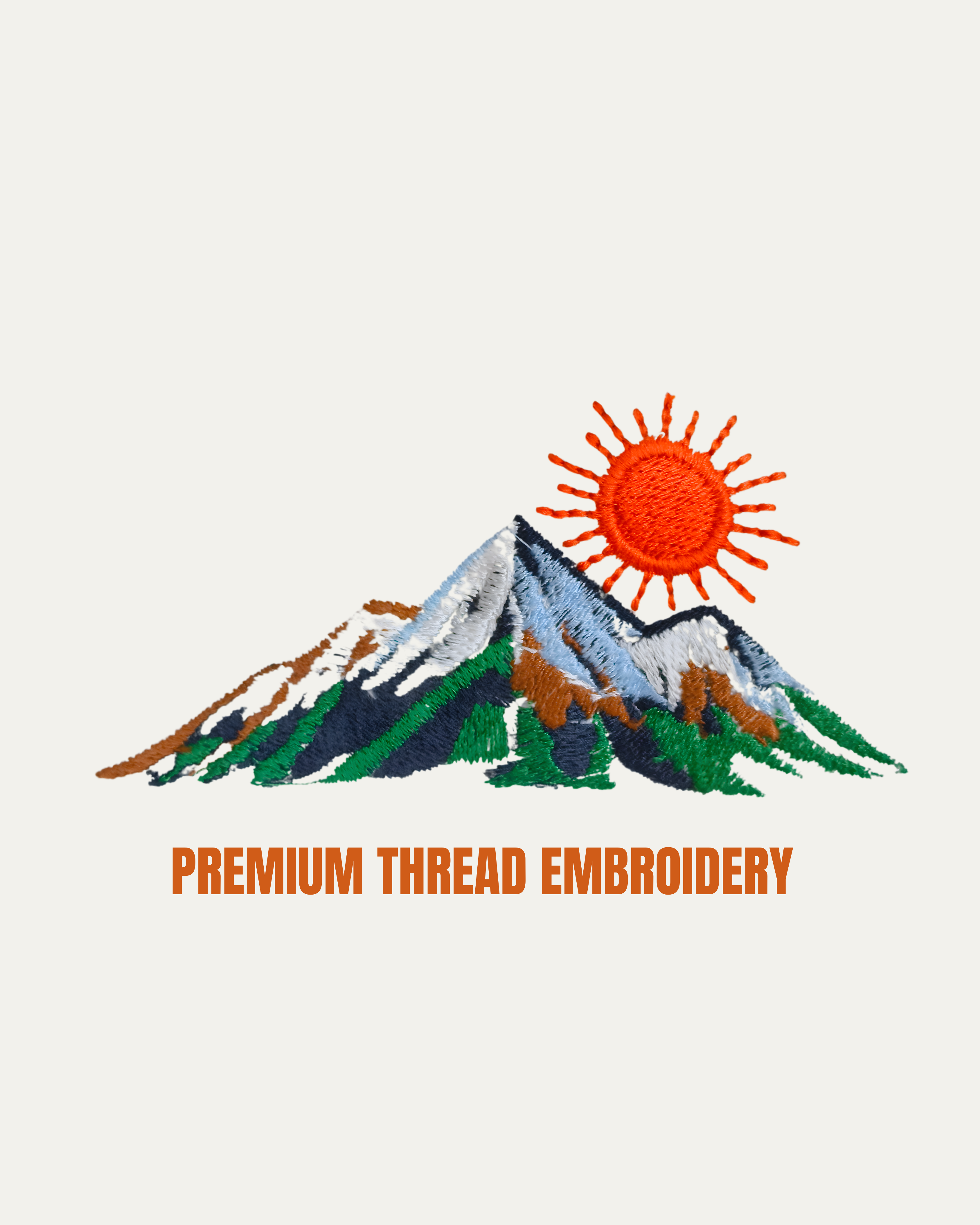Rise and Shine (TShirt with premium thread embroidery)