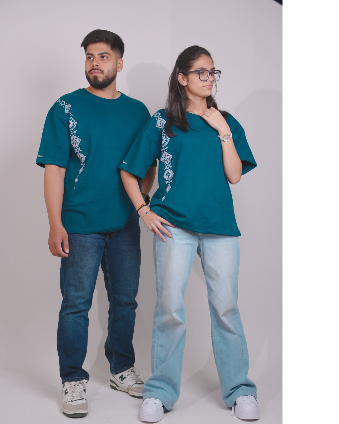Mandala (embossed print TShirt)