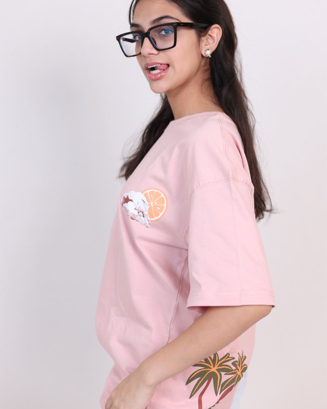 Beach Club House Oversized T-Shirt