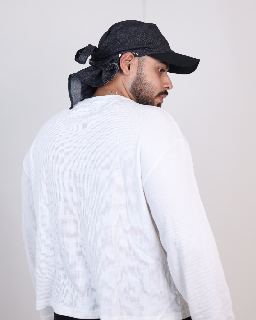 Waffle Tshirt - (Vanilla Cloud 240 gsm)