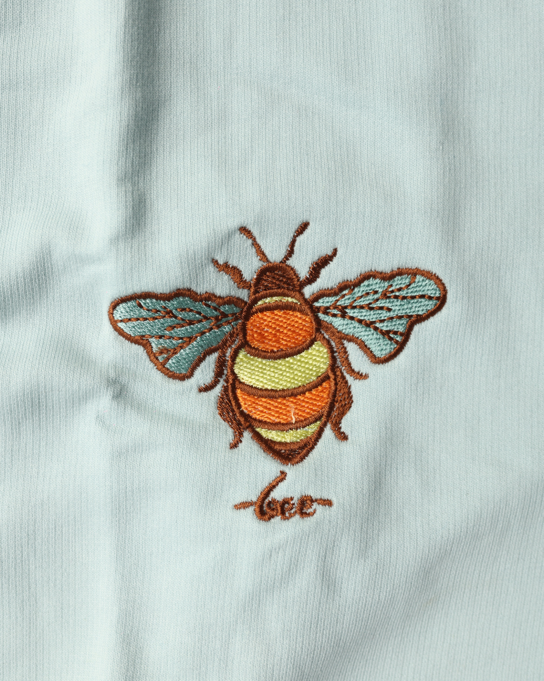 Bee Yourself (TShirt with premium thread embroidery)