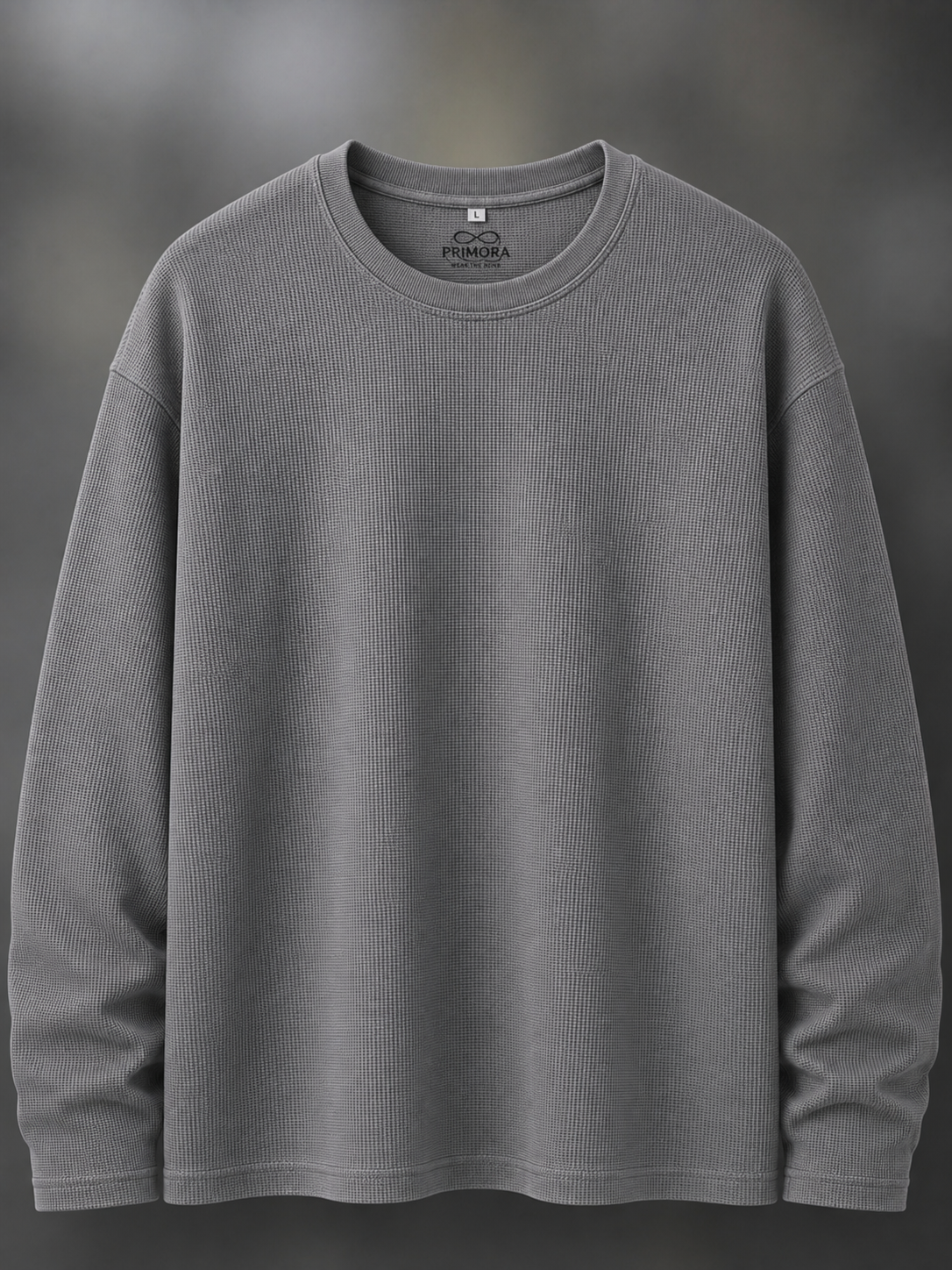 Steel Grey Waffle - 240 gsm